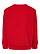 Youth Fleece Sweatshirt Red Ghosted Back View