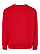 Youth Fleece Sweatshirt Red Ghosted Front View