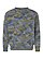 Youth Fleece Sweatshirt Vintage Camo Ghosted Front View