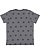 YOUTH FIVE STAR TEE Granite Heather Star Back