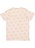 YOUTH FIVE STAR TEE Natural Heather Star Back