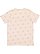 YOUTH FIVE STAR TEE Natural Heather Star Back