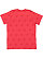 YOUTH FIVE STAR TEE Red Star Back