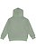 YOUTH PULLOVER FLEECE HOODIE Bamboo Blackout Back