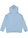 Youth Pullover Fleece Hoodie Light Blue 1