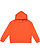 YOUTH PULLOVER FLEECE HOODIE Orange 