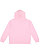 YOUTH PULLOVER FLEECE HOODIE Pink Back