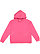 YOUTH PULLOVER FLEECE HOODIE Vintage Hot Pink 