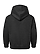Youth Pullover Fleece Hoodie Vintage Smoke Ghosted Back View