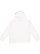 YOUTH PULLOVER FLEECE HOODIE White Back