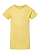Youth Girls' Jersey T-Shirt Butter Ghosted Front View