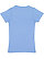 GIRLS FINE JERSEY TEE Carolina Blue 1 Back