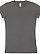 GIRLS FINE JERSEY TEE Charcoal 