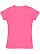 GIRLS FINE JERSEY TEE Hot Pink Back