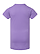 Youth Girls' Jersey T-Shirt Lavender Ghosted Back View