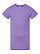 Youth Girls' Jersey T-Shirt Lavender Ghosted Front View