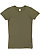 GIRLS FINE JERSEY TEE Military Green 
