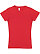 GIRLS FINE JERSEY TEE Red 