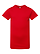 Youth Girls' Jersey T-Shirt Red Ghosted Front View