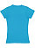 GIRLS FINE JERSEY TEE Turquoise 1 Back