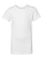 Youth Girls' Jersey T-Shirt White Ghosted Front View
