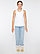 GIRLS RELAXED RACERBACK TANK  Model_Front