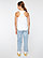 GIRLS RELAXED RACERBACK TANK  Model_Back