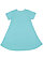 GIRLS MELANGE FRNCH TRRY DRESS Caribbean Melange Back