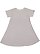 GIRLS MELANGE FRNCH TRRY DRESS Gray Melange Back