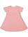 GIRLS MELANGE FRNCH TRRY DRESS Mauvelous Melange Back