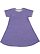 GIRLS MELANGE FRNCH TRRY DRESS Purple Melange 