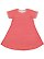 GIRLS MELANGE FRNCH TRRY DRESS Red Melange 