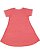 GIRLS MELANGE FRNCH TRRY DRESS Red Melange Back