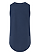 Youth Girls Jersey Tank Top Denim Ghosted Back View