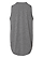 Youth Girls Jersey Tank Top Granite Heather Ghosted Back View