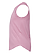 Youth Girls Jersey Tank Top Pink Ghosted Side View