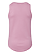 Youth Girls Jersey Tank Top Pink Ghosted Back View