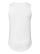Youth Girls Jersey Tank Top White Ghosted Back View