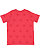 TODDLER FIVE STAR TEE Red Star Back