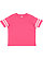 TODDLER FOOTBALL TEE Vintage Hot Pink/Blended White 