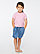 TODDLER COTTON JERSEY TEE  Model_Front