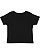 TODDLER COTTON JERSEY TEE Black Back