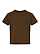 Toddler Cotton Jersey T-Shirt Brown Ghosted Front View