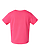 Toddler Cotton Jersey T-Shirt Hot Pink Ghosted Back View