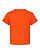Toddler Cotton Jersey T-Shirt Orange Ghosted Back View