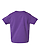 Toddler Cotton Jersey T-Shirt Purple Ghosted Back View