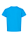 Toddler Cotton Jersey T-Shirt Turquoise Ghosted Back View