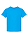 Toddler Cotton Jersey T-Shirt Turquoise Ghosted Front View