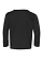 Toddler Long Slv Jersey Shirt Black Ghosted Back View