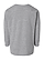 Toddler Long Slv Jersey Shirt Heather Ghosted Back View